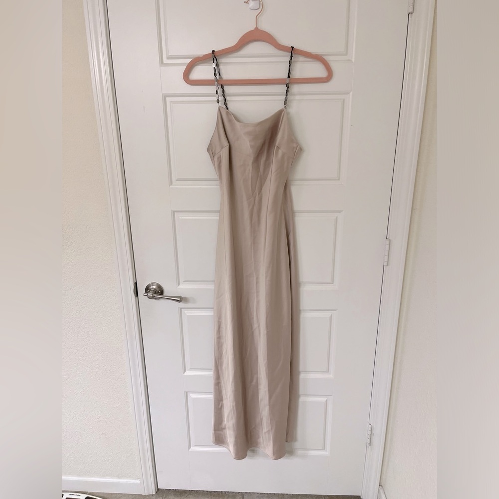 Zara satin dress